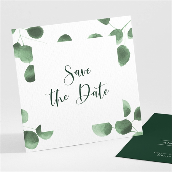 Save The Date Hochzeit Eukalyptus Meinekarten De